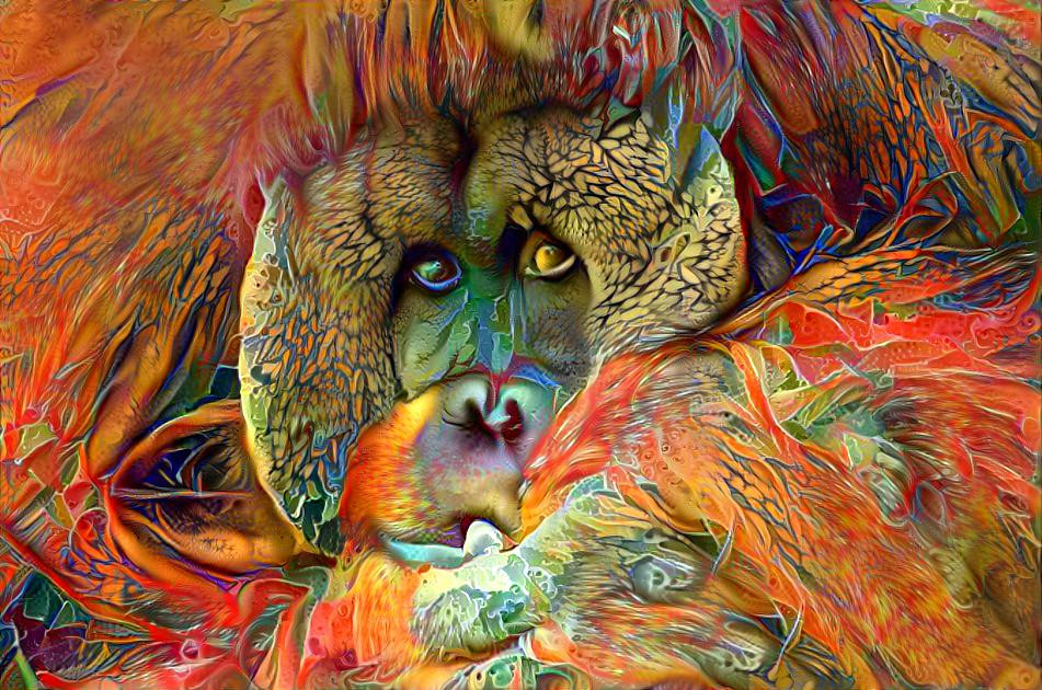 SP Portrait- Orangutan