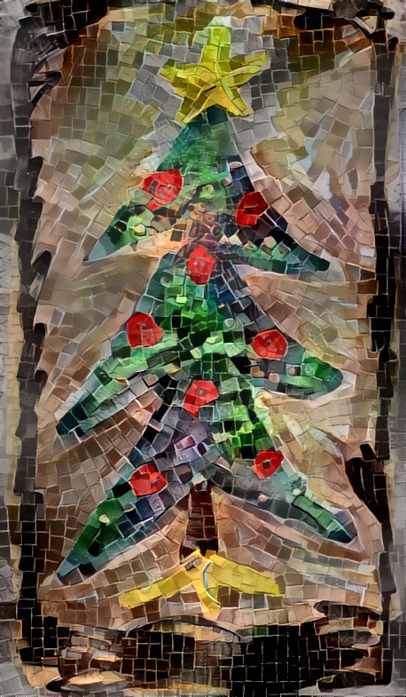 Christmas Tree Mosaic