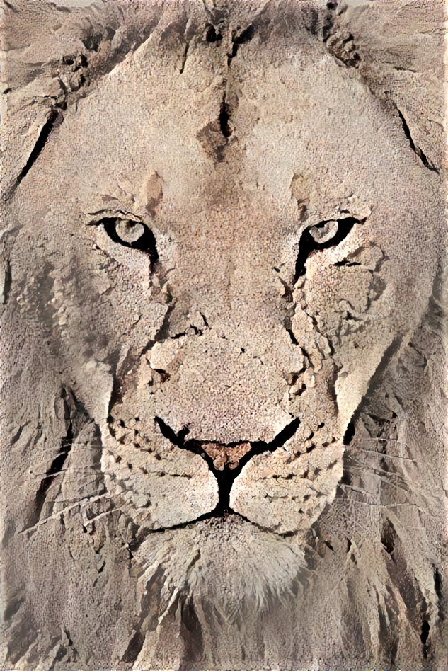 Lion de sable