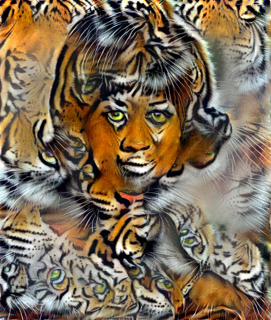 aretha franklin as a tiger