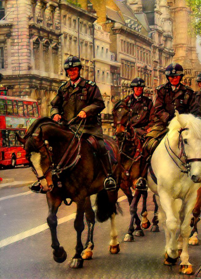 Retired UK Mounted Police