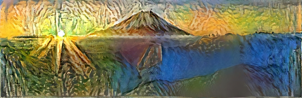 Reinterpretation of Mount Fuji