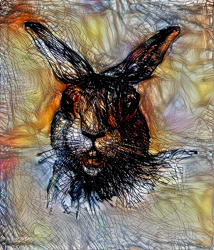 Eeek a rabbit 