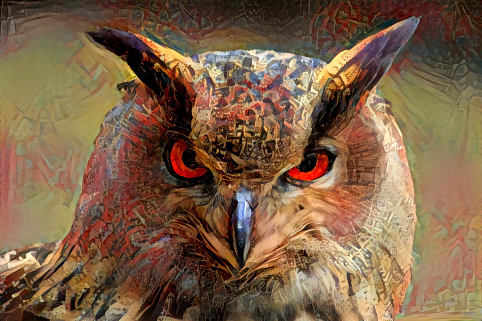 Fresco Owl