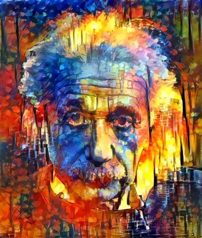 Intense Impressionist Einstein v2