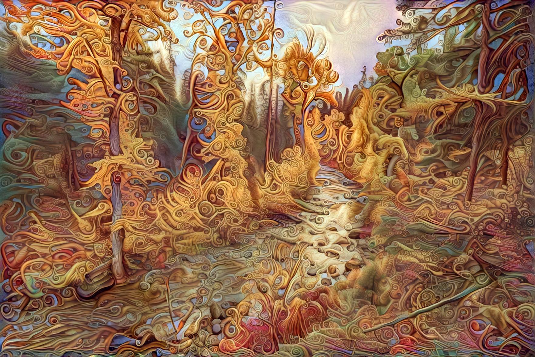 Psychedelic Landscape