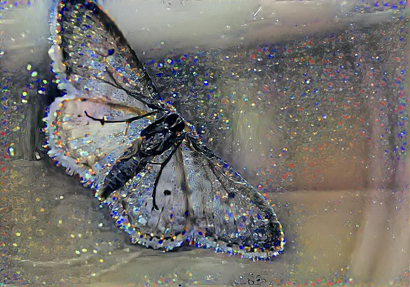 glitter moth