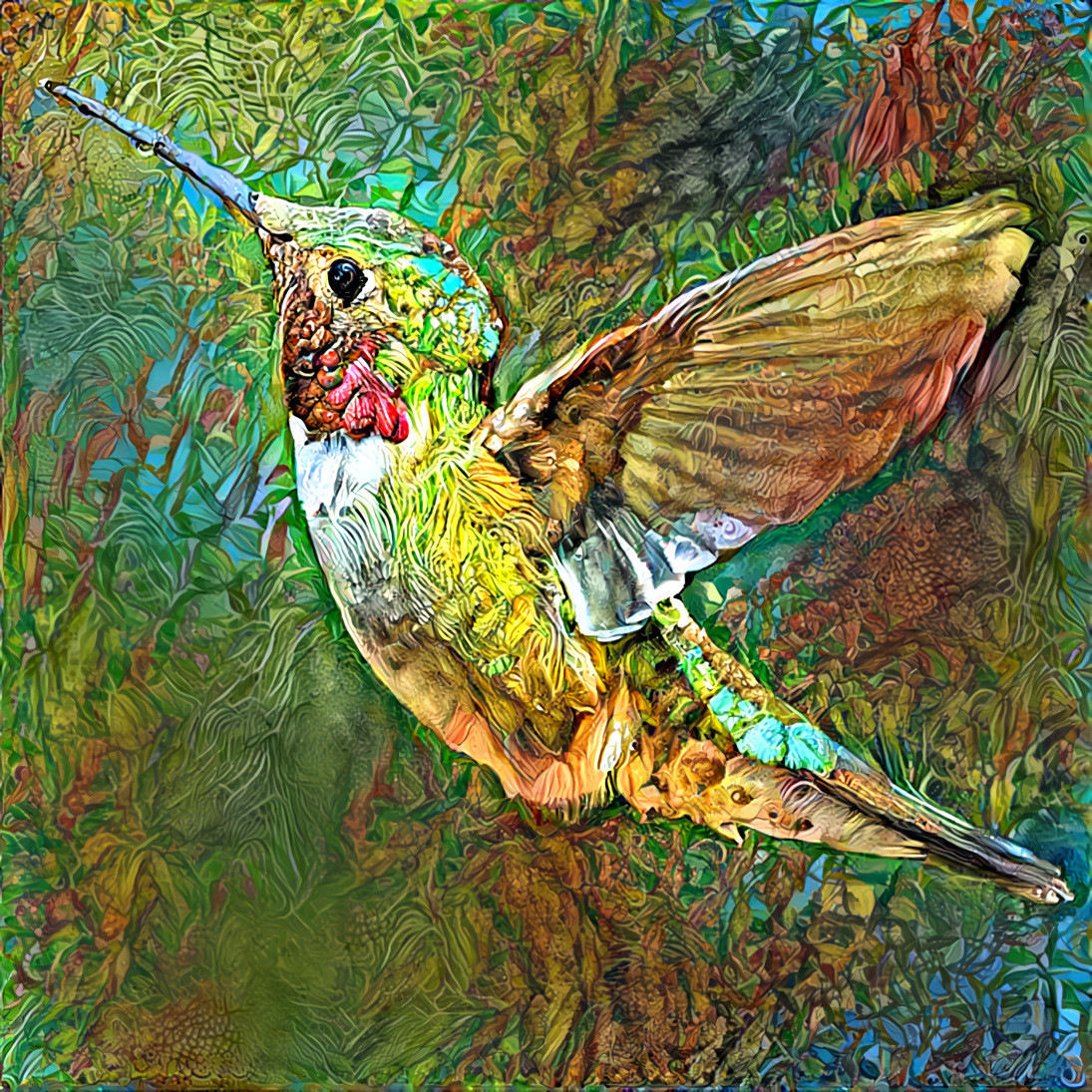 Beautiful Hummingbird 