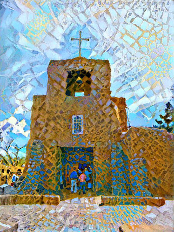 San Miguel Chapel in Santa Fe, NM