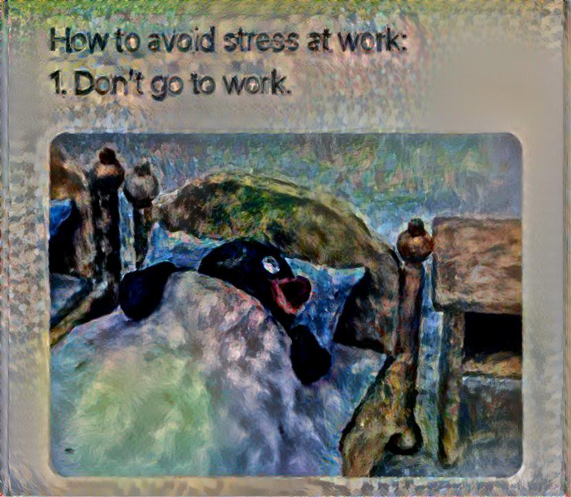 How to avoid stress at work