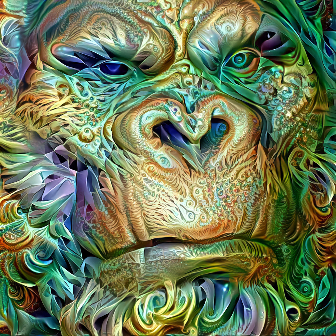 fractal ape