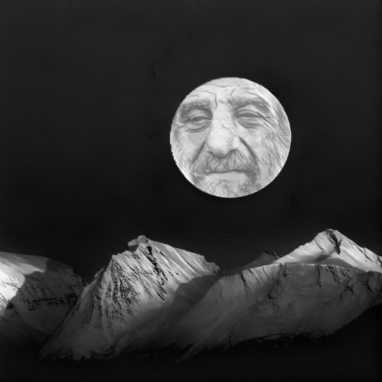Man in the moon