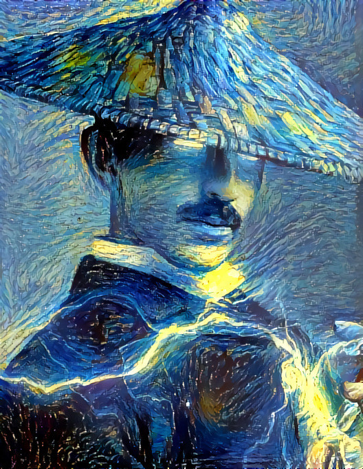 Tesla in a Chinese Hat C