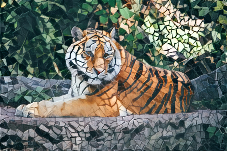 Mosaic Tiger