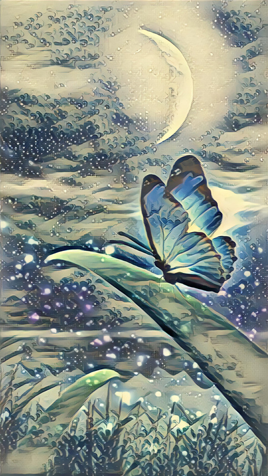 Butterfly moon