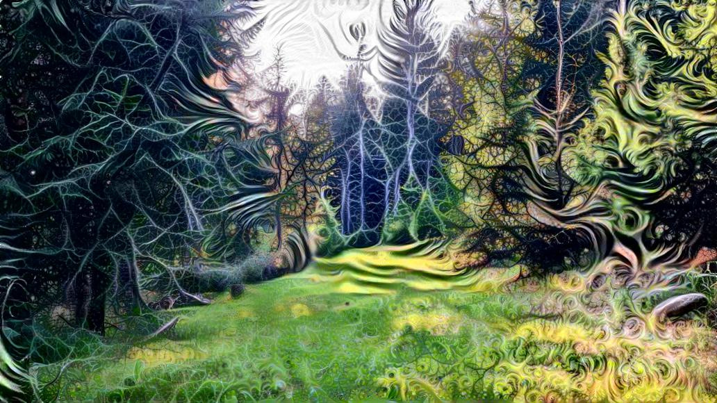 Fractal forest