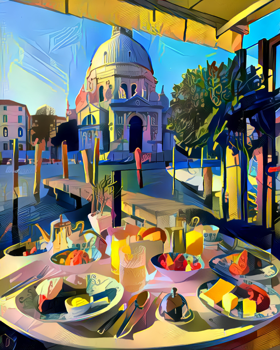 Breakfast in Venice