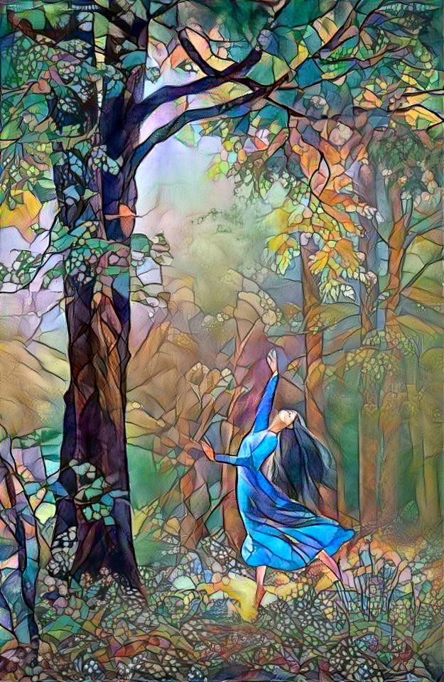 Stained Glass Luthien