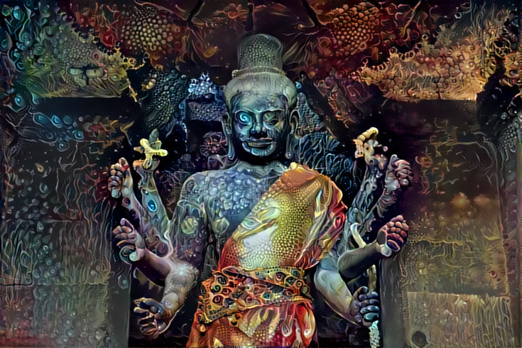 Lord Vishnu at Angkor Wat