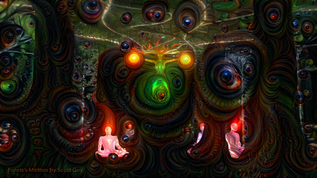 Forest's Mother Deep Dream 2 by Scott Guy 