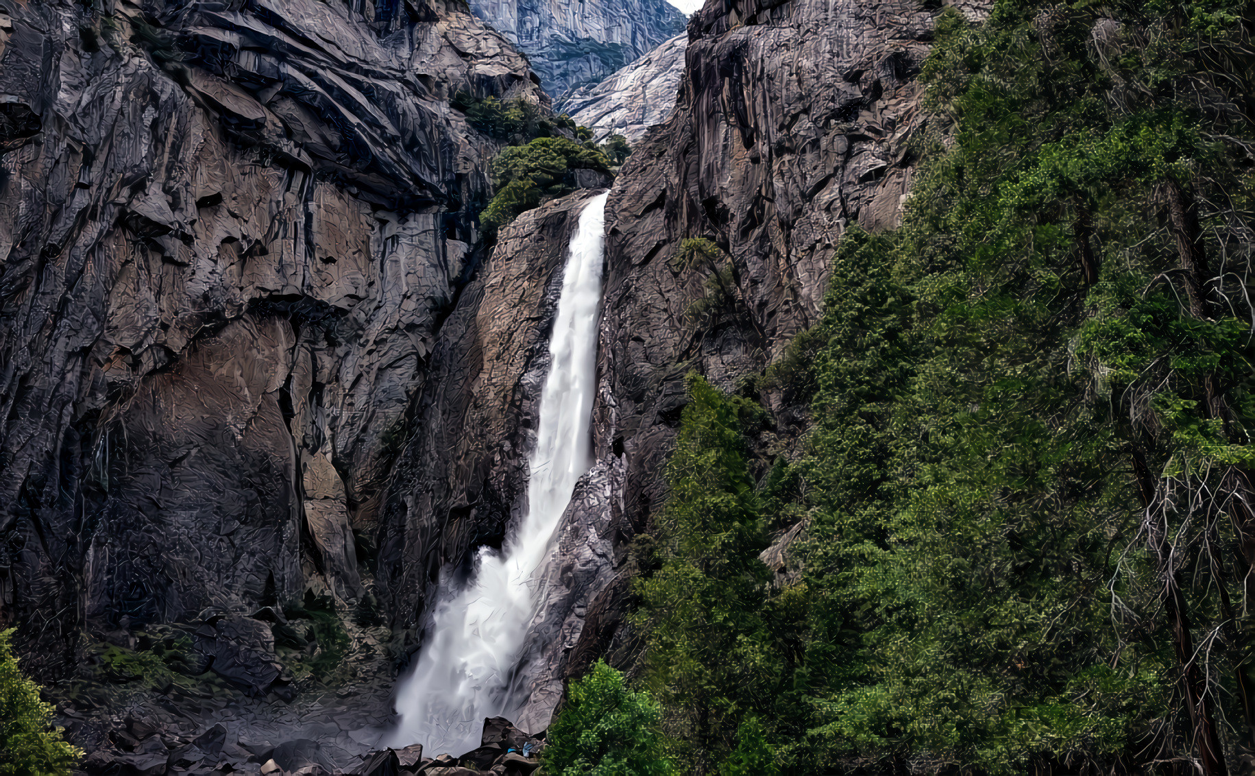Yosemite National Park Mountains