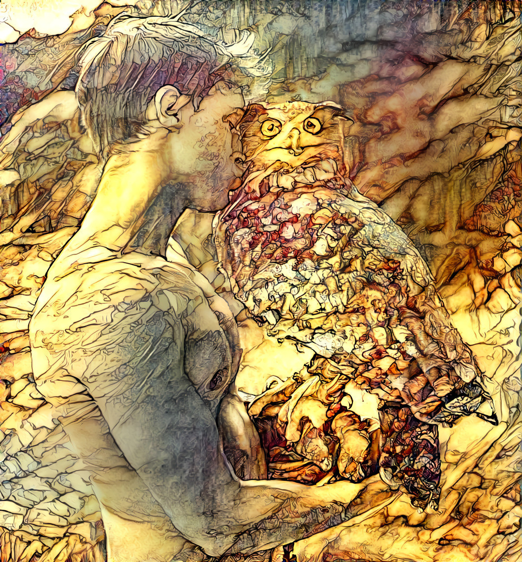 Man and Owl