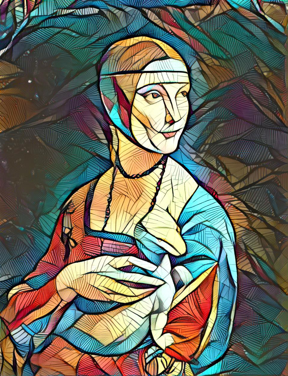 Lady with an Ermine by Leonardo da Vinci