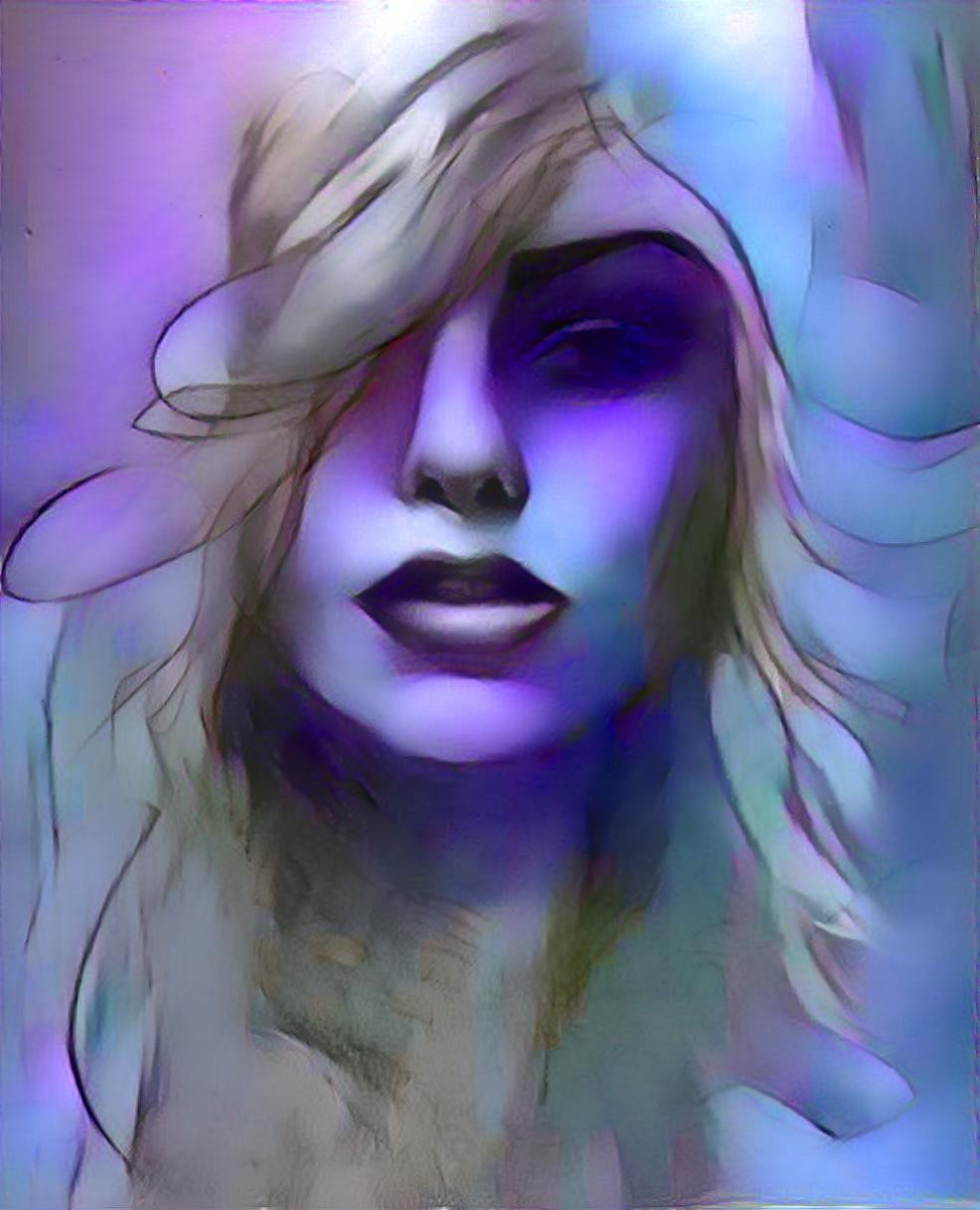 Purple Tint Girl