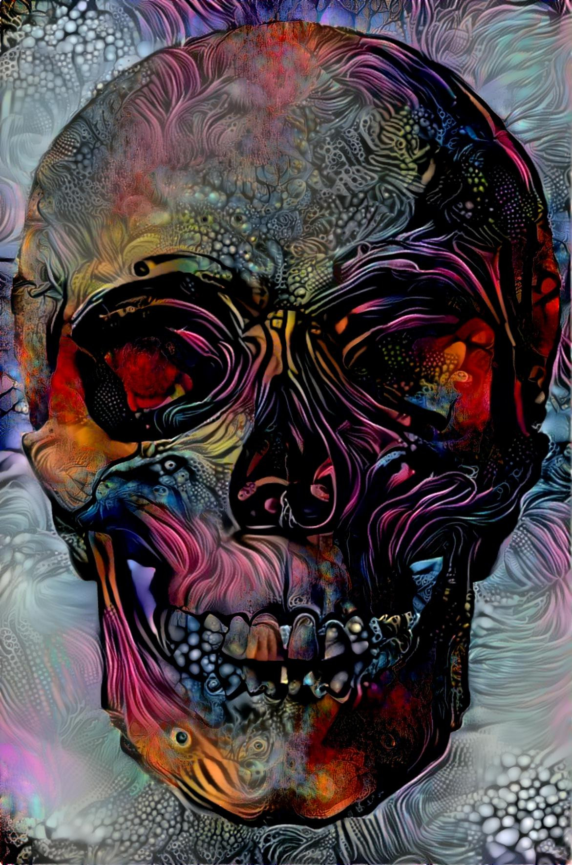 Dream of a dream of a skull
