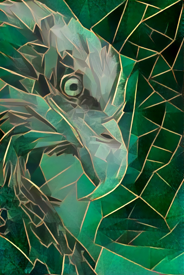Eagle mosaic