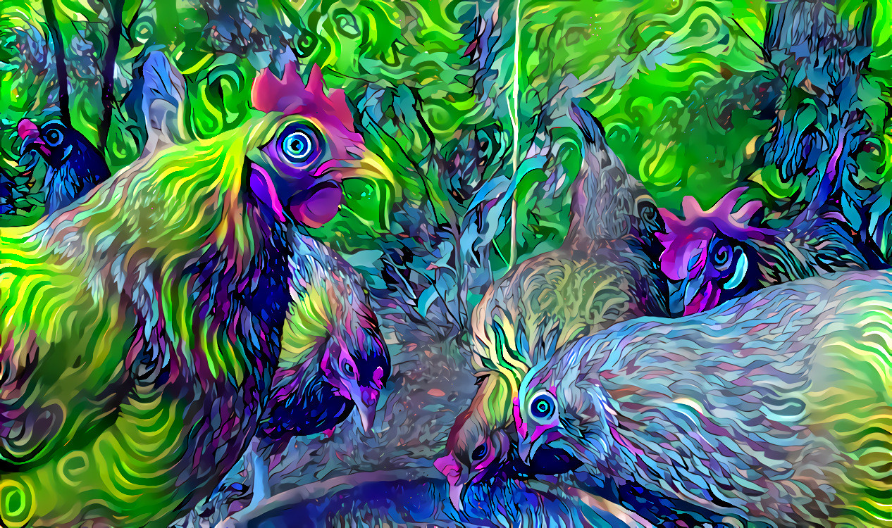 Van Gogh's Hens