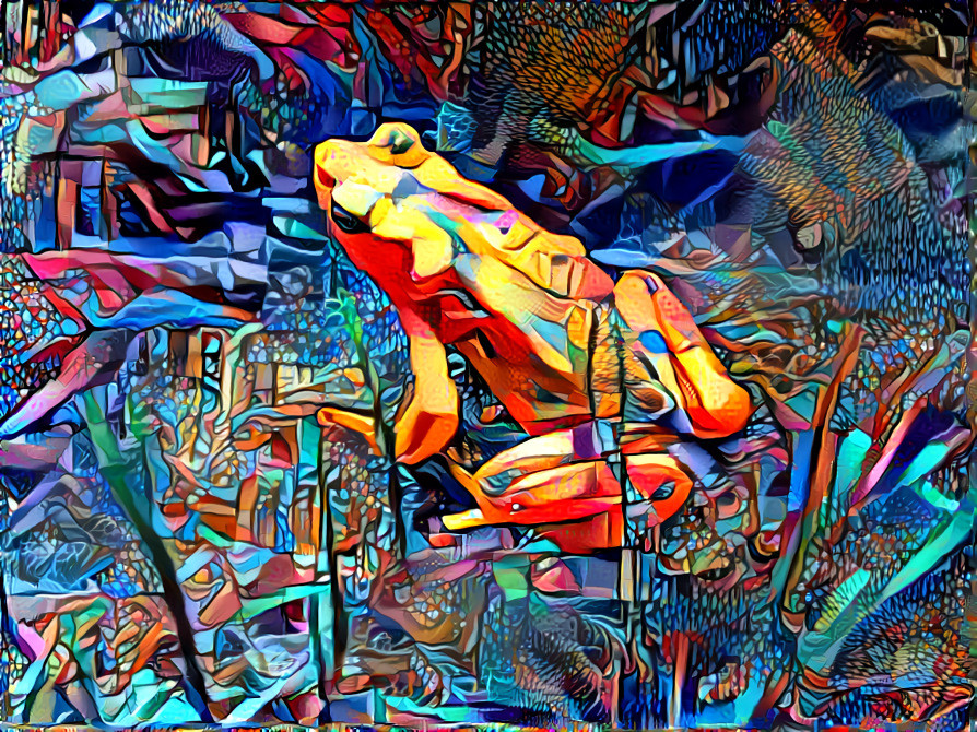 Frog in a Tropical Paradise