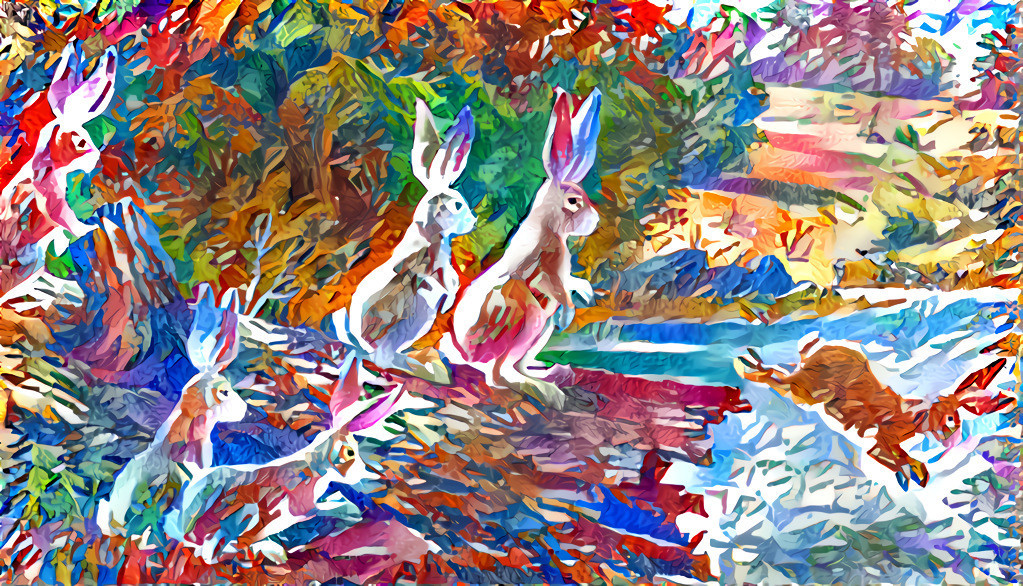 Colourfull Rabbits