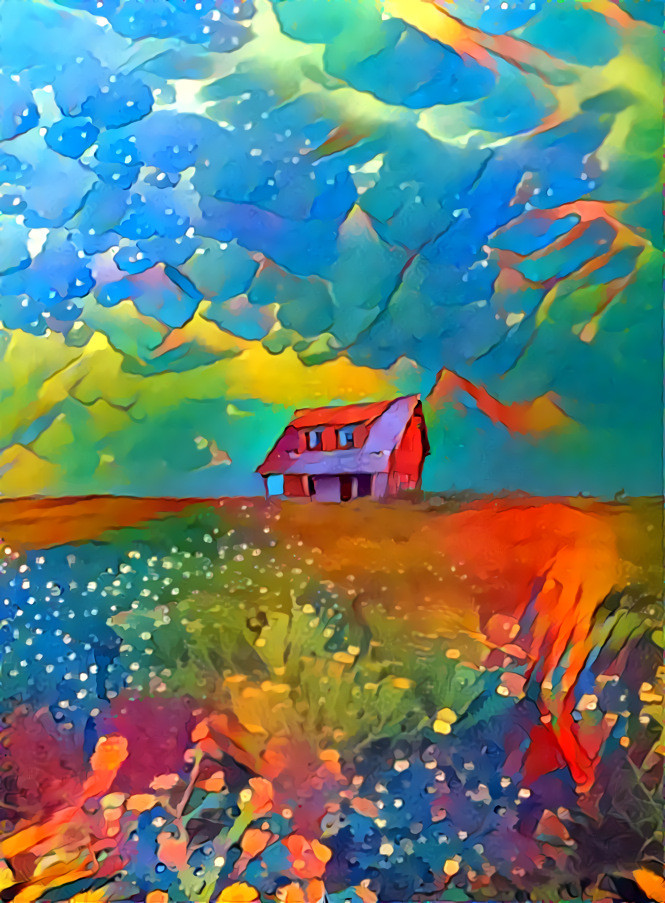 A Cabin Full Of Color