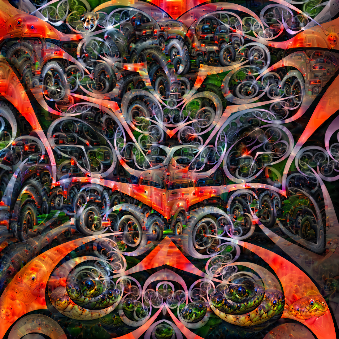 Alien fractal