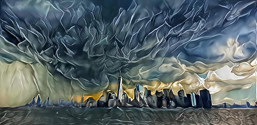 Storm over NYC