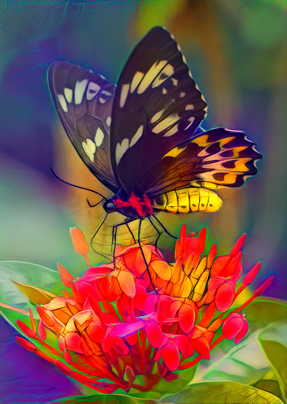 Cairns Birdwing Butterfly. Original photo by Ray Hennessy on Unsplash.