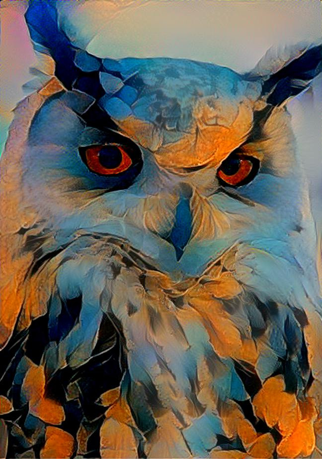 Blurred Owl