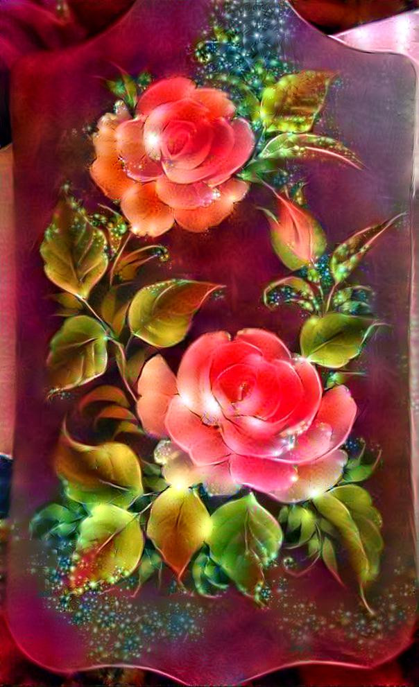 Rose Plaque