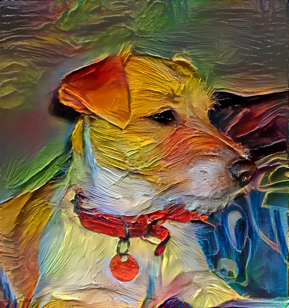 Painted Doggo