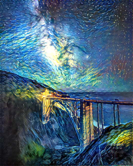 Bixby Bridge Stargazing