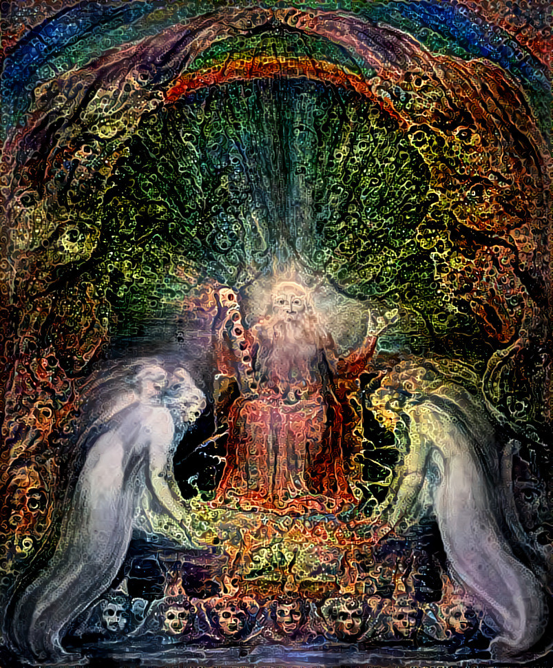 ''The trippy Revelations of Saint John, the Divine'' _ source: ''The Four and Twenty Elders'' - artwork by William Blake _ (200505)