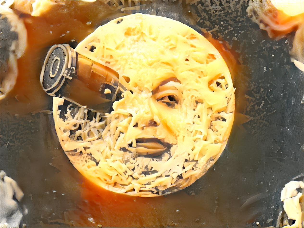 Georges Méliès but with more Chesse 