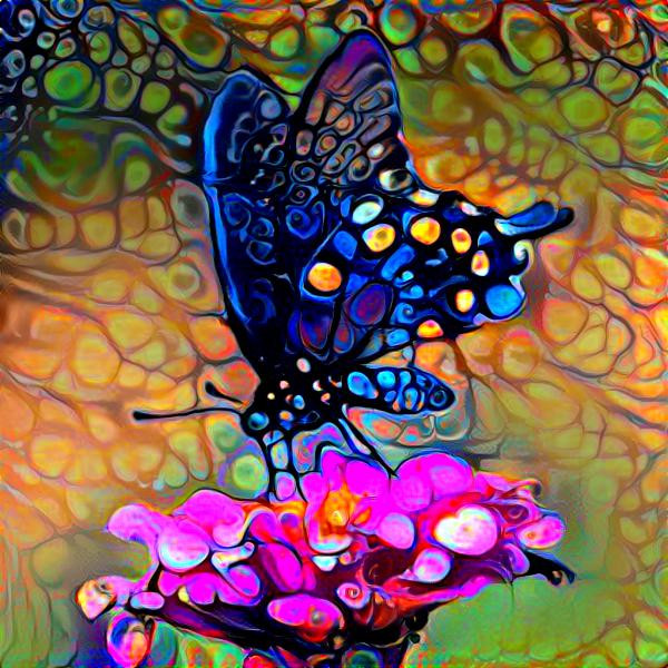 Psychedelic Butterfly