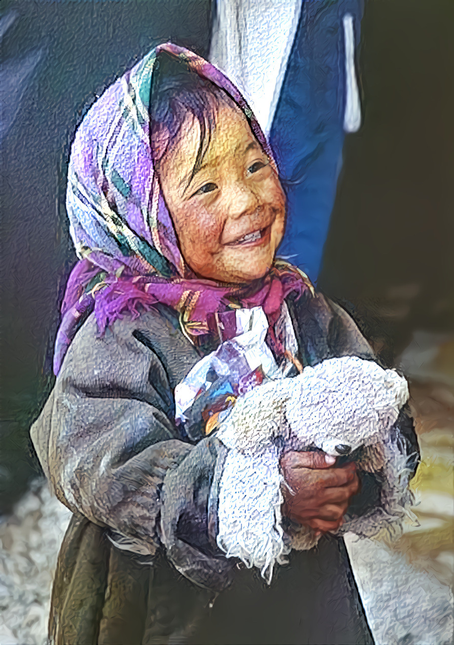 -Tibetan girl-