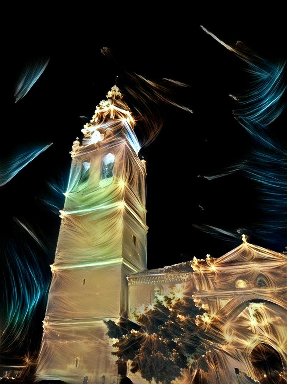 Santa María de noche