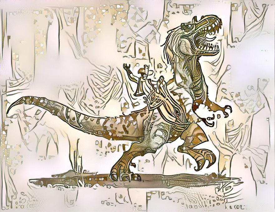 Illustrated Dino
