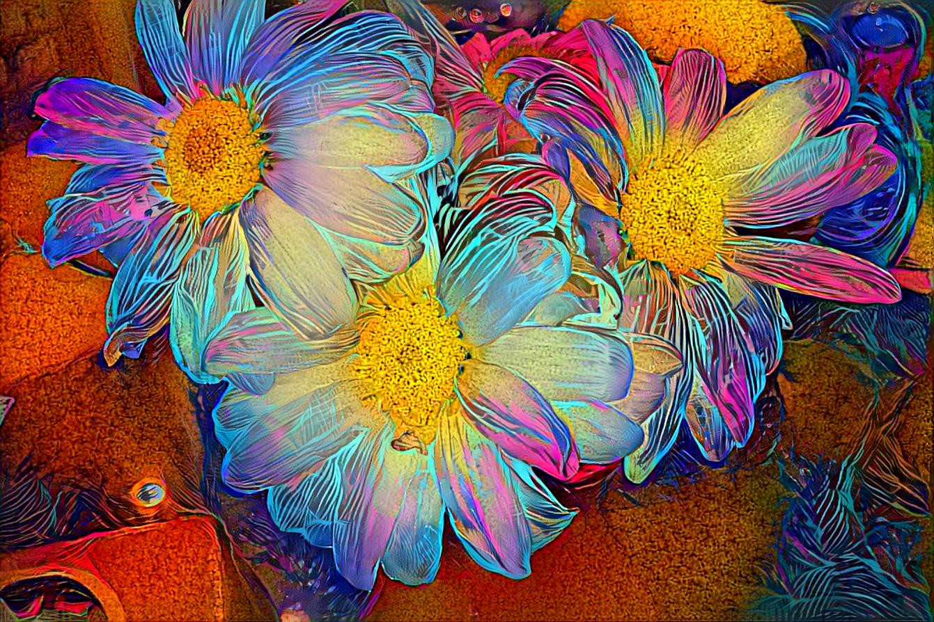 Multicolored Flower