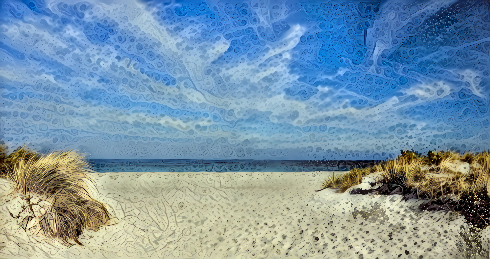 Baltic Sea Beach Landscape