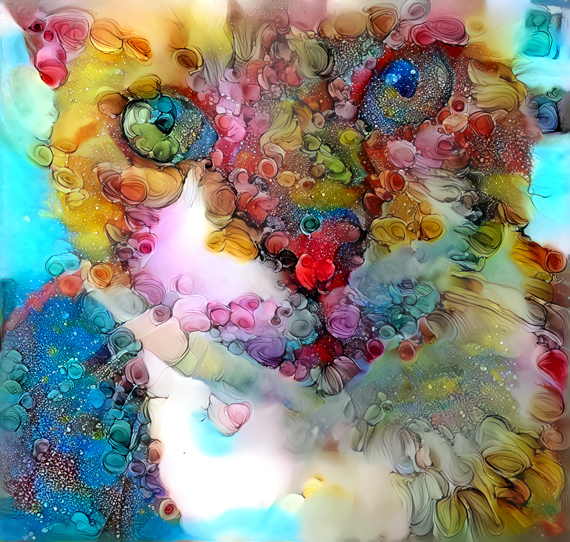 Coloured Cat